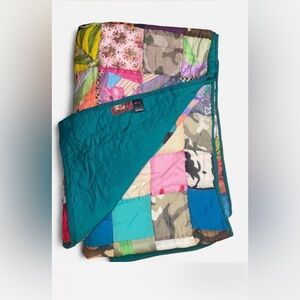 Raj Y2K Multicolor Cotton Quilt